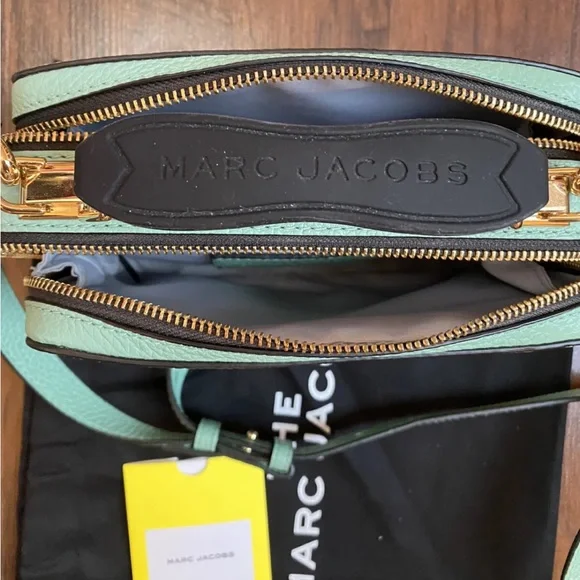 MARC JACOBS Mini Textured BoxColor Malachite